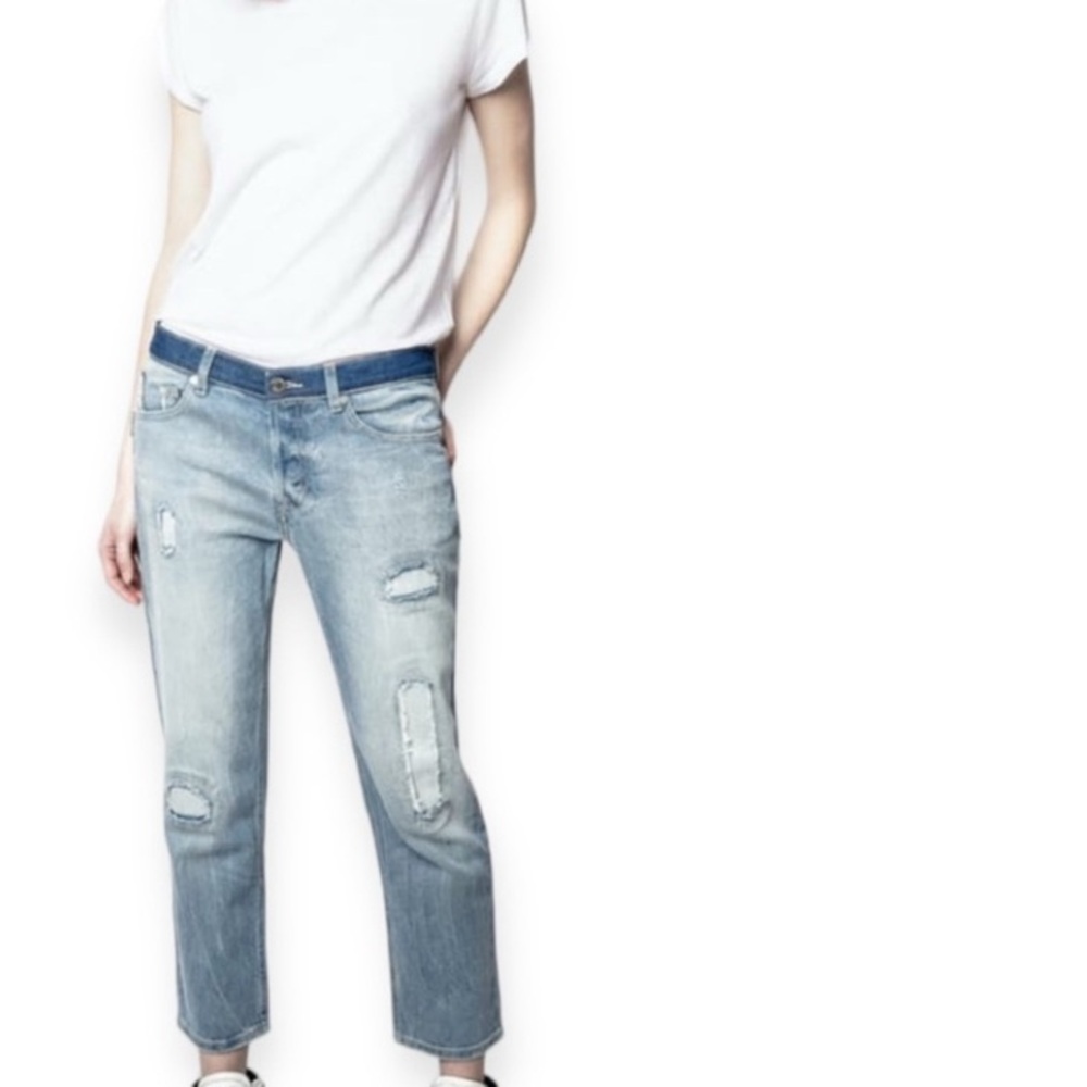- Zadig & Voltaire • Elios Denim Destroy